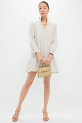 Stone Linen Palmerston Dress